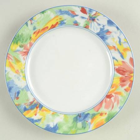 Fleur De Amour Salad Plate by Mikasa