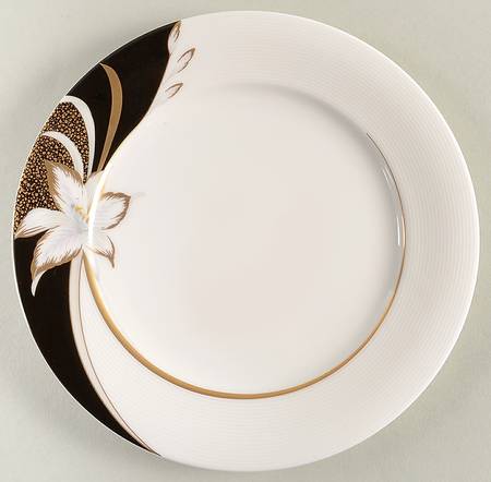Fleur De Lis Salad Plate