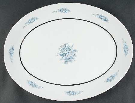 Fleorette 16" Oval Serving Platter