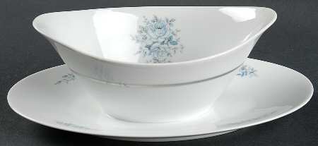 Fleorette Gravy Boat with Attached Underplate