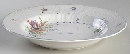 Fleurette Large Rim Soup Bowl