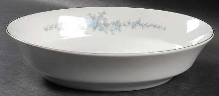 Fleurette 9" Oval Vegetable Bowl