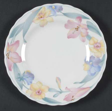 Floral Finesse Bread & Butter Plate
