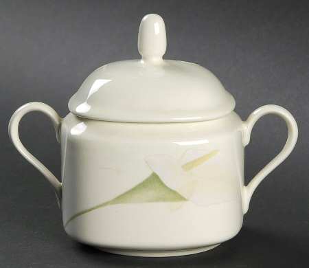 Floral Gallery Sugar Bowl & Lid