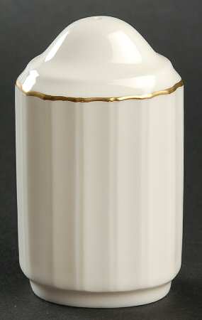 Fluted Gold Salt Shaker
