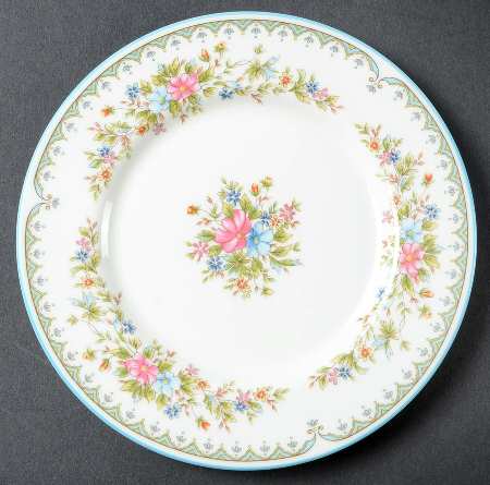 Flower Mist Bread & Butter Plate