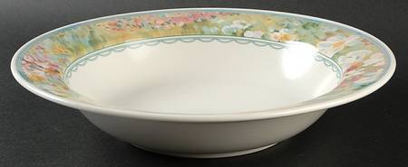 Floral Meadow 10" Round Vegetable Bowl