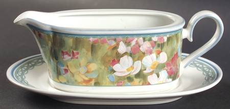 Floral Meadow Gravy Boat & Underplate