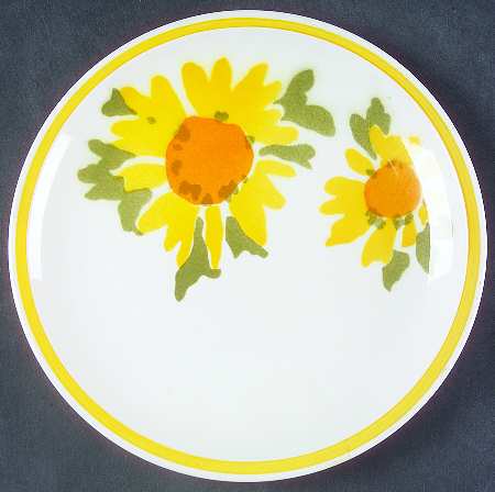Flora Salad Plate