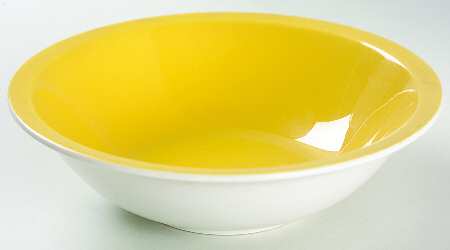Flora Rim Cereal Bowl