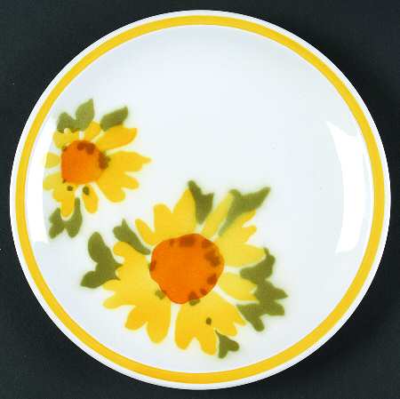 Flora Salad Plate