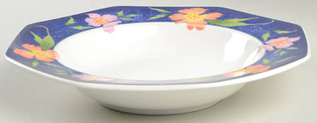 Florella Large Rim Soup Bowl