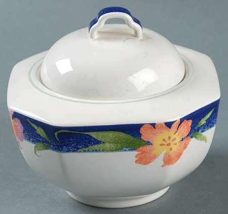 Florella Sugar Bowl & Lid