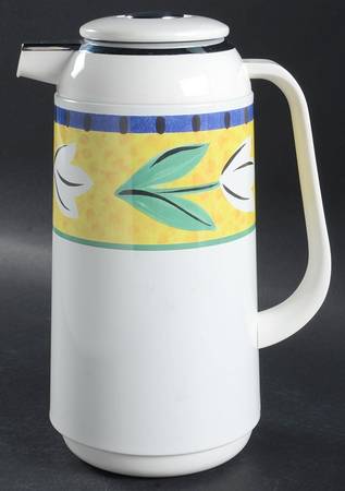 Flower Fest Plastic Thermos/Carafe & Lid