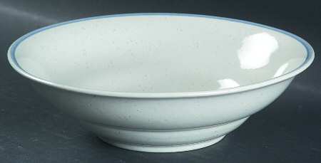 Flowers of Spring Blue Coupe Cereal Bowl
