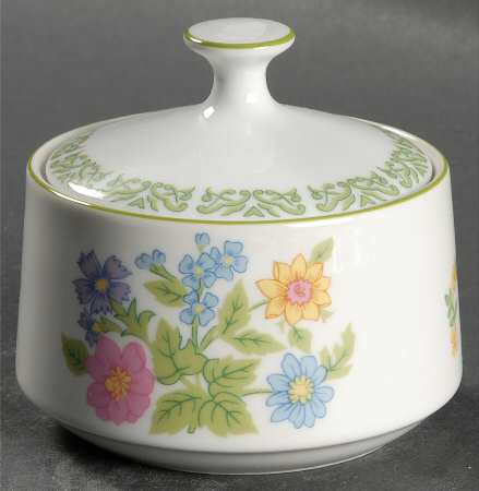 Flower Show Sugar Bowl & Lid