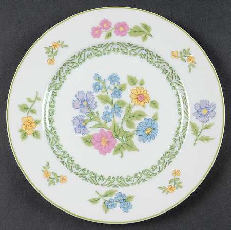 Flower Show Salad Plate