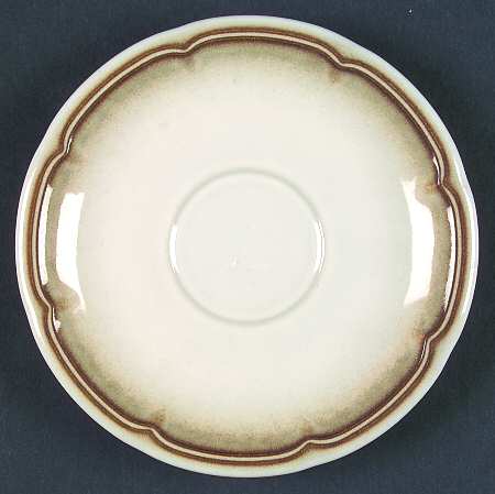 Fluted Shells Saucer by Mikasa
