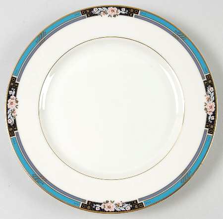 Florisse Turquoise Salad Plate