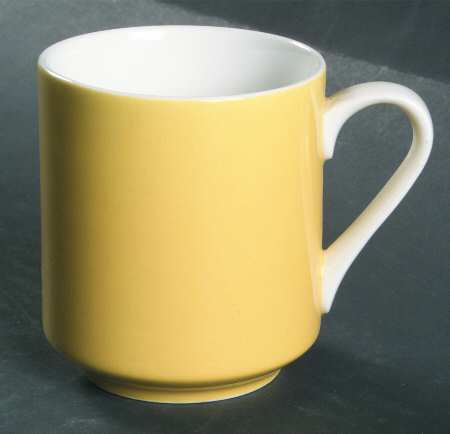 Focus Yellow Flat Cup by Mikasa