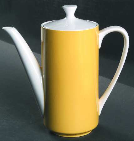 Focus Yellow Coffee Pot & Lid