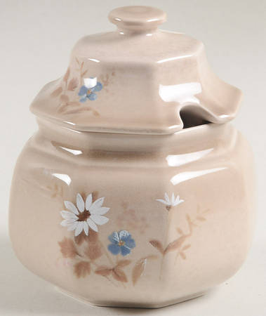 Folk Dance Sugar Bowl & Lid
