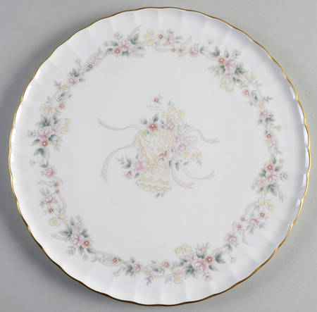 Forever Love Cake Plate
