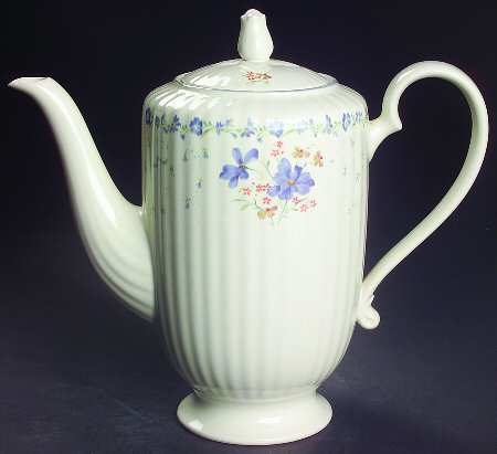 Forget Me Not Coffee Pot & Lid