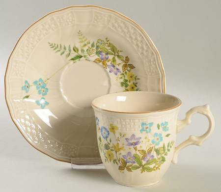 Forest Flat Cup & Saucer Set