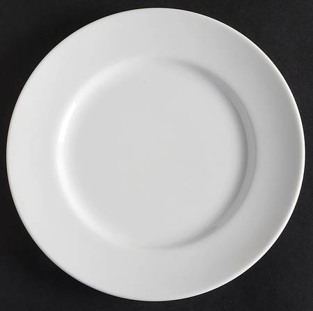 Forte White Salad Plate