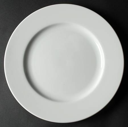 Forte White 12" Chop Plate (Round Platter)