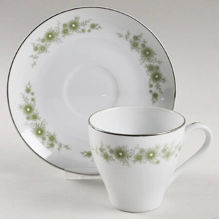 Fragrance Flat Cup & Saucer Set