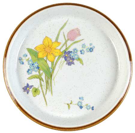 Fresh Blooms Salad Plate