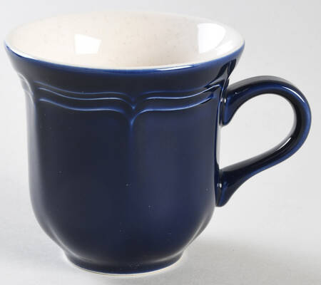 French Blue Flat Cup