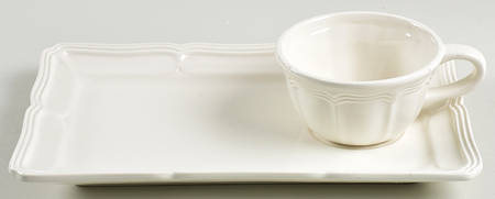 French Countryside Rectangular Snack Tray & Soup Mug Set