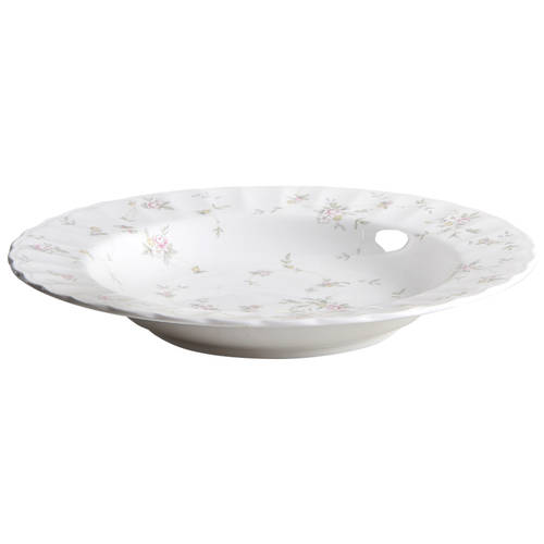 French Chintz Large Rim Soup Bowl