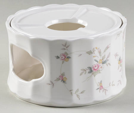 French Chintz 2 Piece Warmer Stand