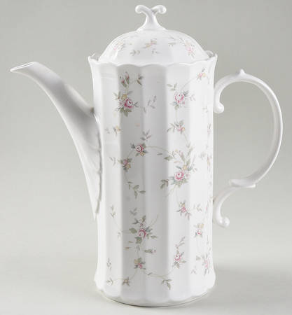 French Chintz Coffee Pot & Lid