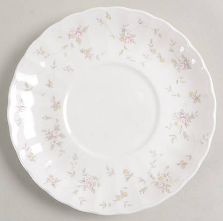 French Chintz Saucer