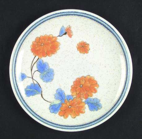 French Coral Salad Plate