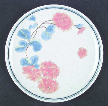 French Coral Dinner Plate