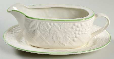 Fruit Cove Gravy Boat & Underplate