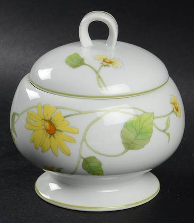 Fresh As A Daisy Sugar Bowl & Lid