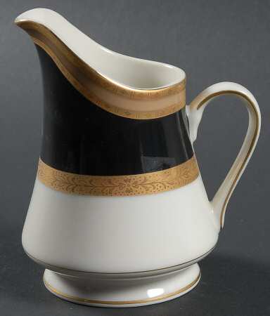 French Embassy Black Creamer