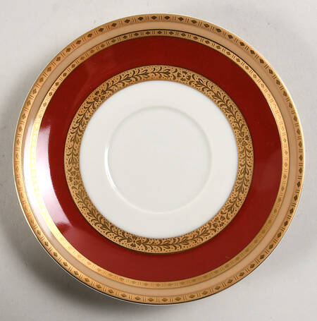 French Embassy Red (L2829) Saucer