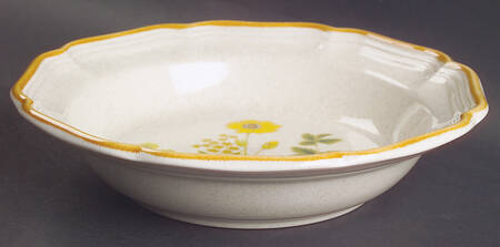 Fresh Floral Soup/Cereal Bowl