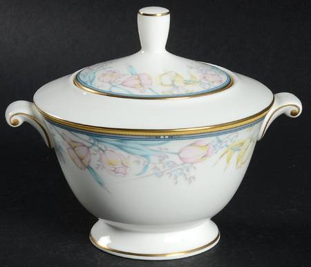 Friendship Garden Sugar Bowl & Lid