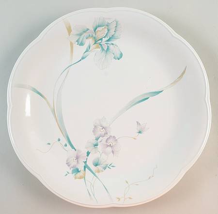 French Iris 12" Chop Plate (Round Platter)