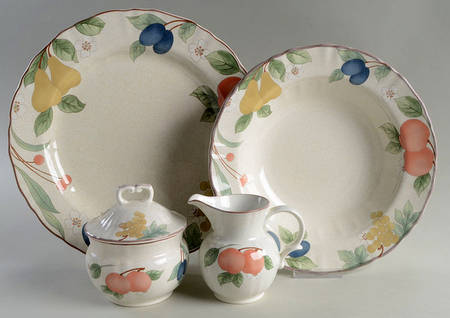 Fruit Panorama 5 Piece Hostess Set