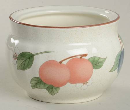 Fruit Panorama Sugar Bowl No Lid